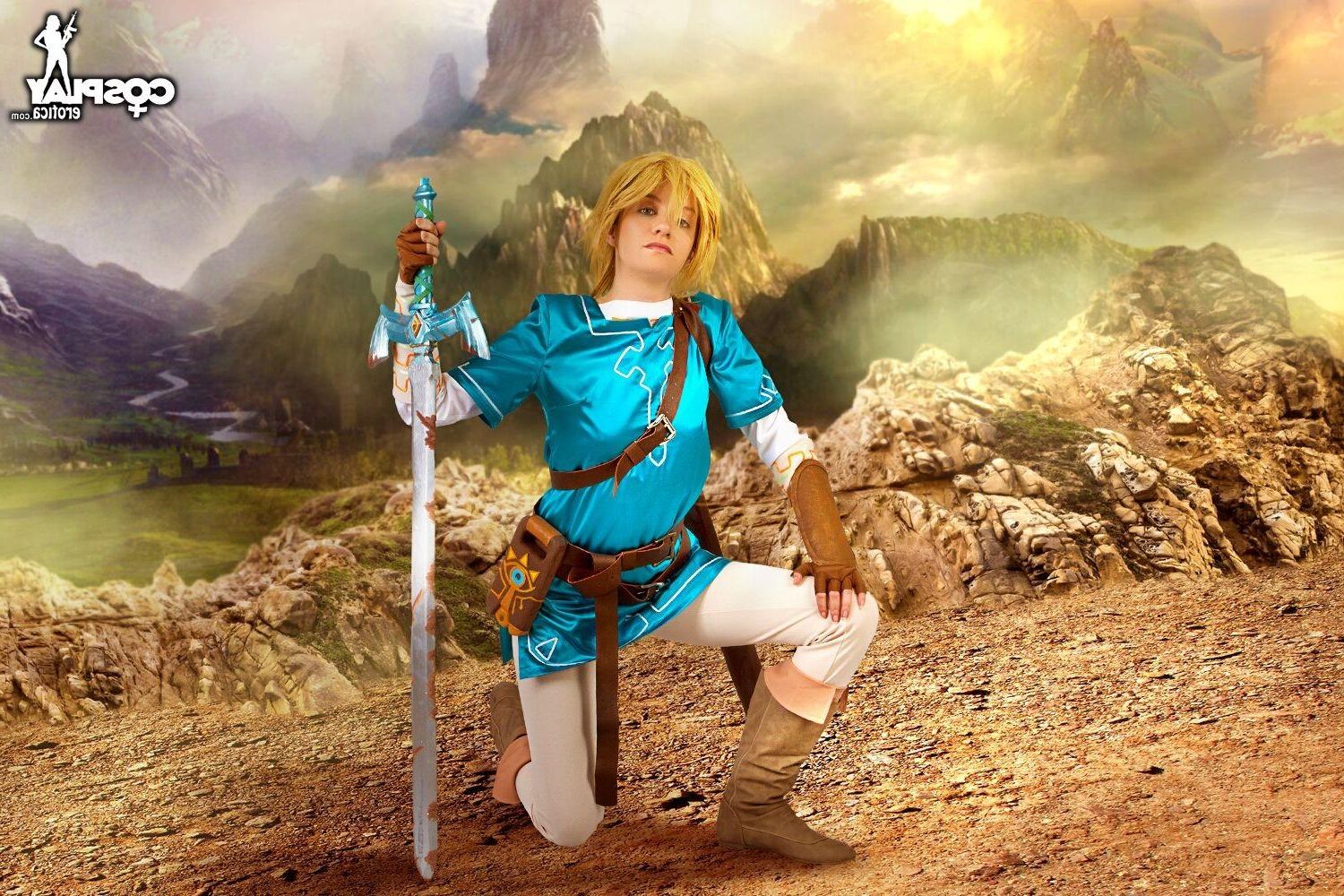 Cosplay Erotica Breast of the Wild (Zelda Link Nude Cosplay)