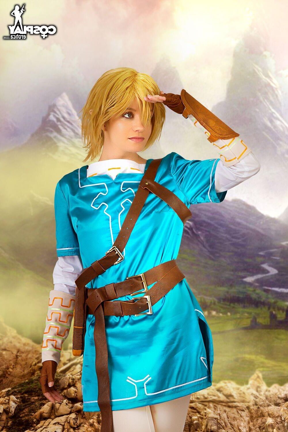 Косплей эротика грудь дикой природы (Zelda Link Nude Cosplay)