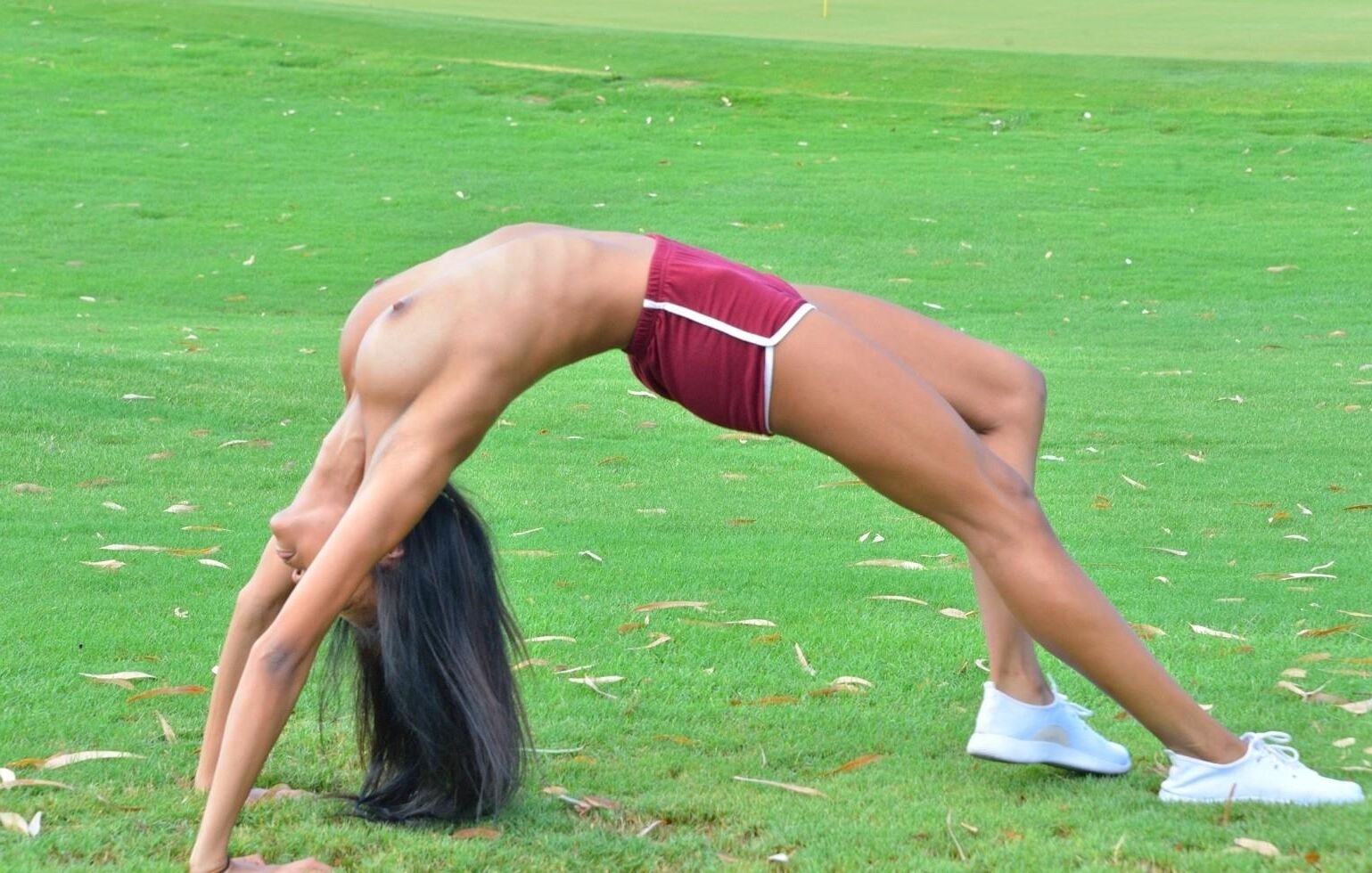 Chicas al aire libre