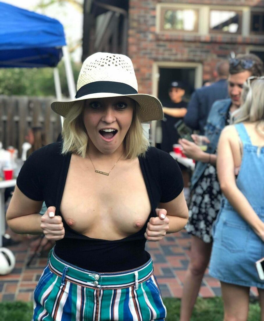 Showing Off Those Perky Tits