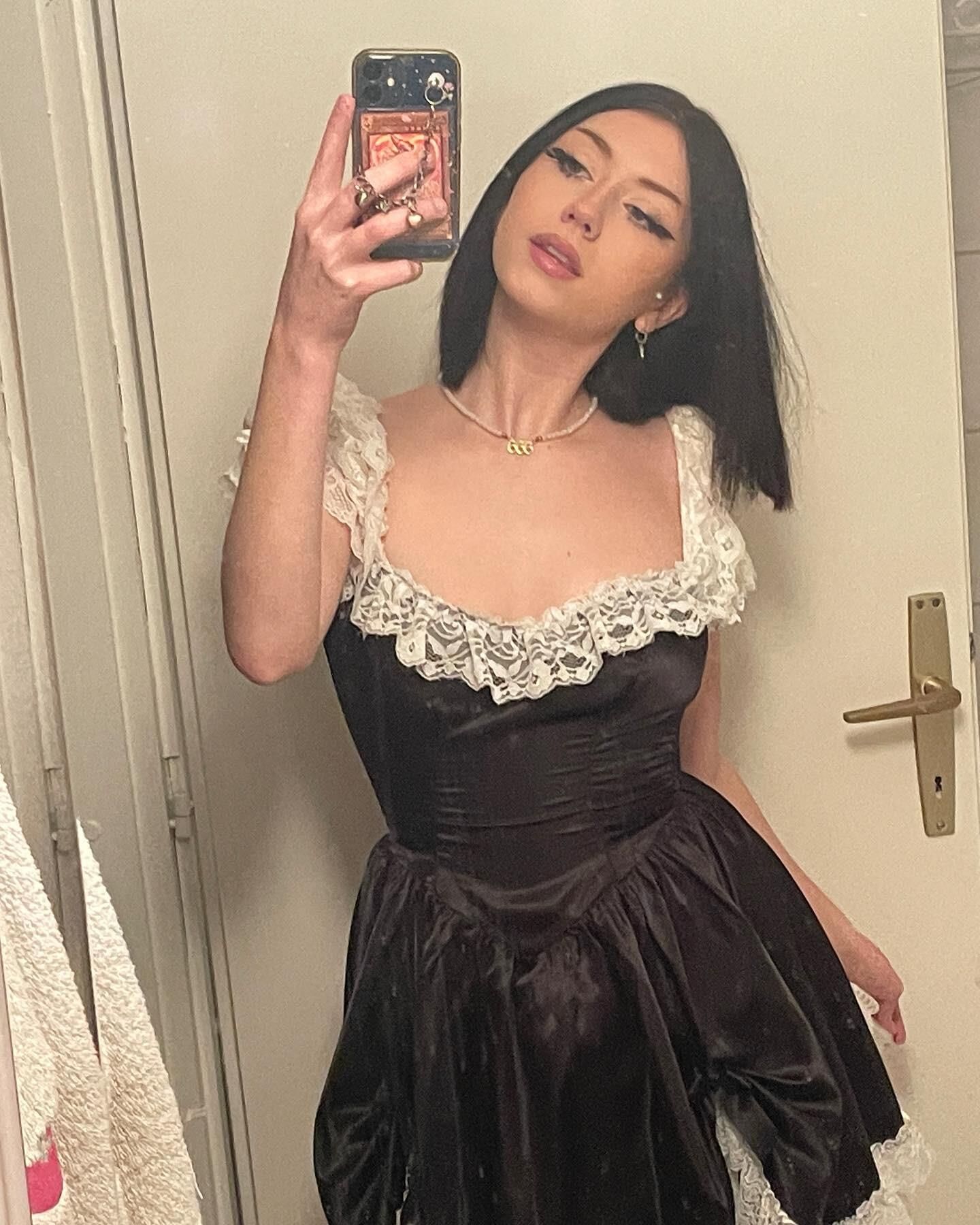 Sérvia Goth Slut Teen Miona/Srbija USKA Klinka Goticarka Miona