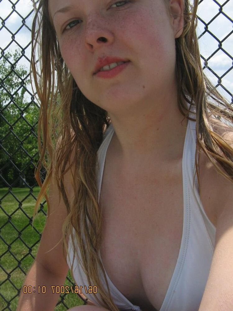 Nice blond teen