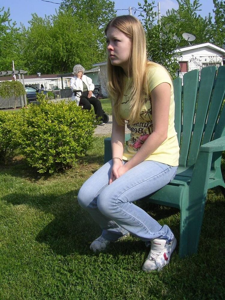 Nice blond teen