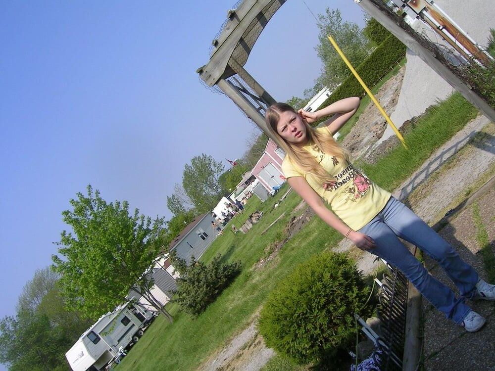 Nice blond teen