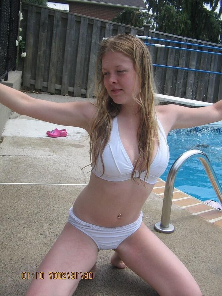Nice blond teen