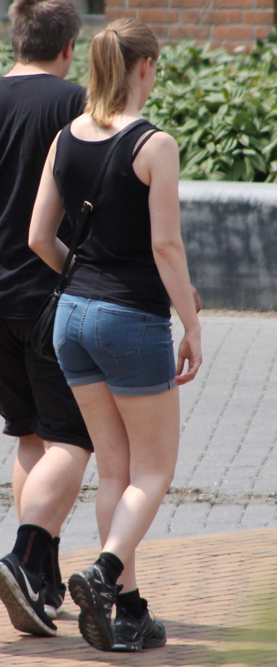 Filles candides adolescentes Street Voyeur