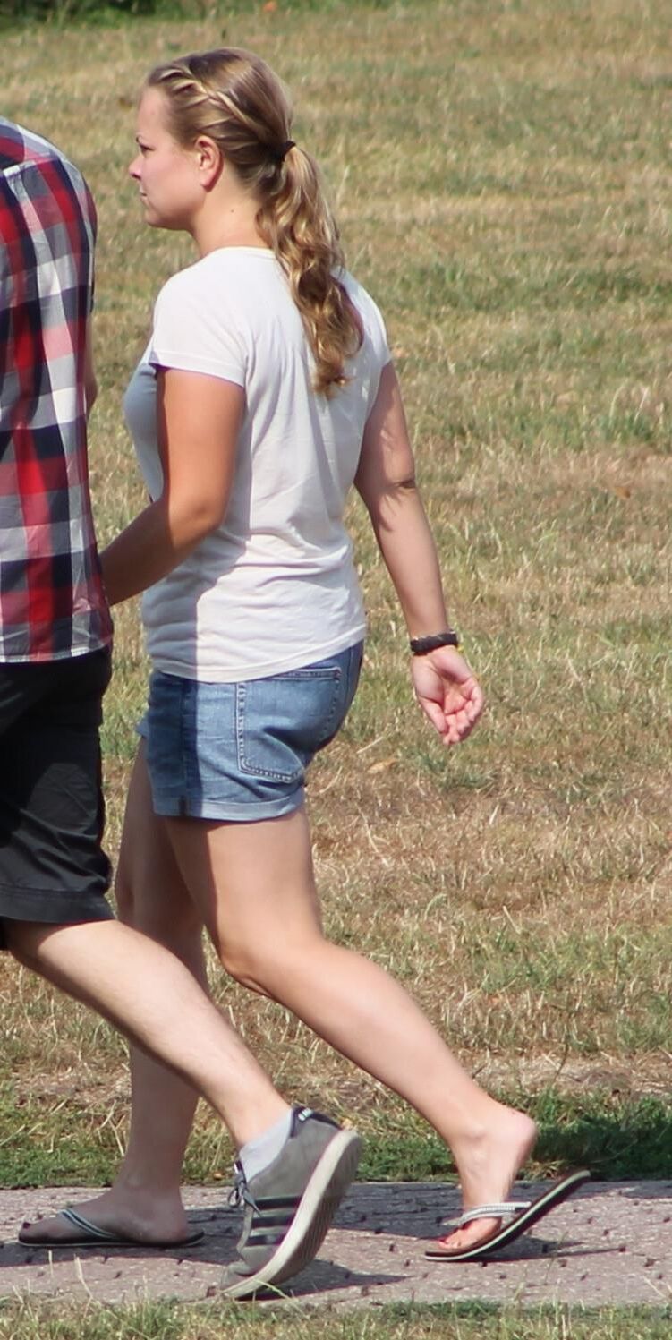 Filles candides adolescentes Street Voyeur