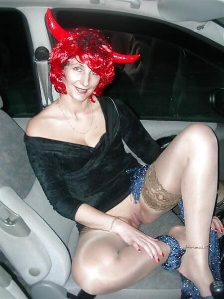 Cosplay, um sich in Teufel zu verwandeln
