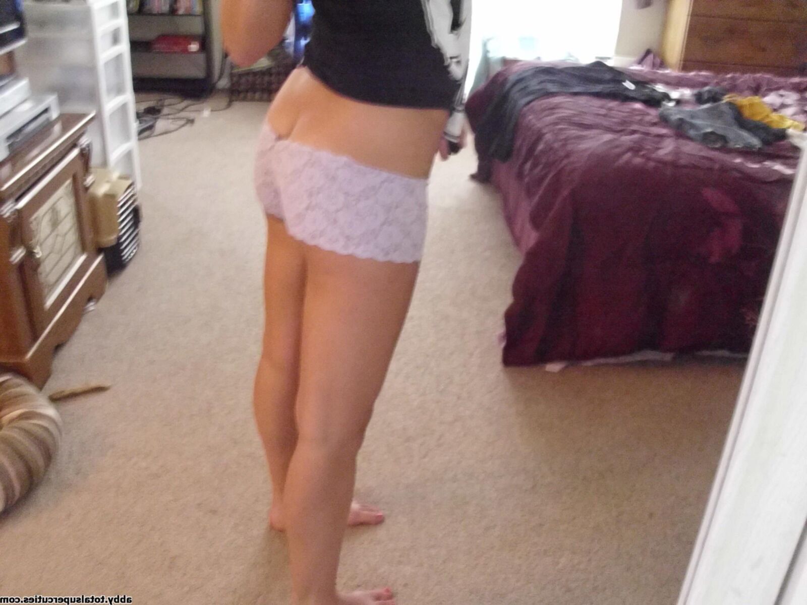 TotalSuperCuties Abby set Self taken busty teen bedroom p