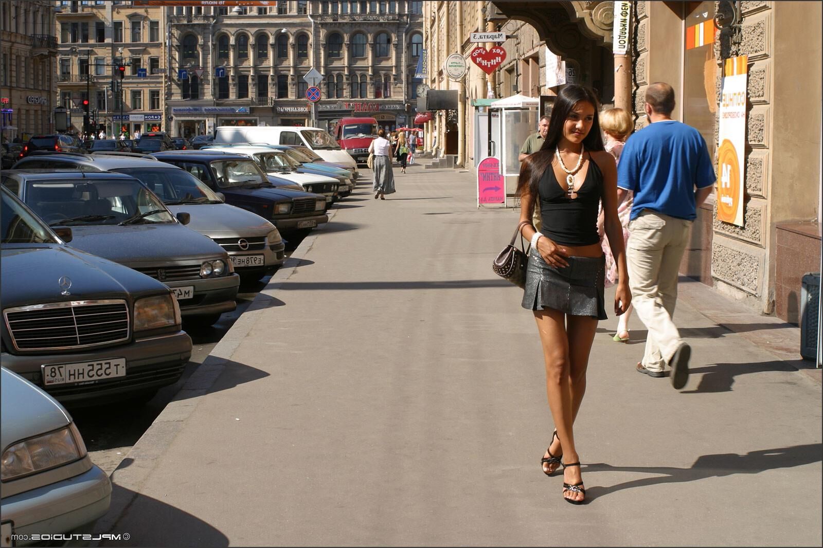 Kamilla / Lydia / Donita russian teen non nude on the street