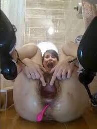 Ace Anal Extreme Brunette Girl Mezclado Fotos de inserción caliente