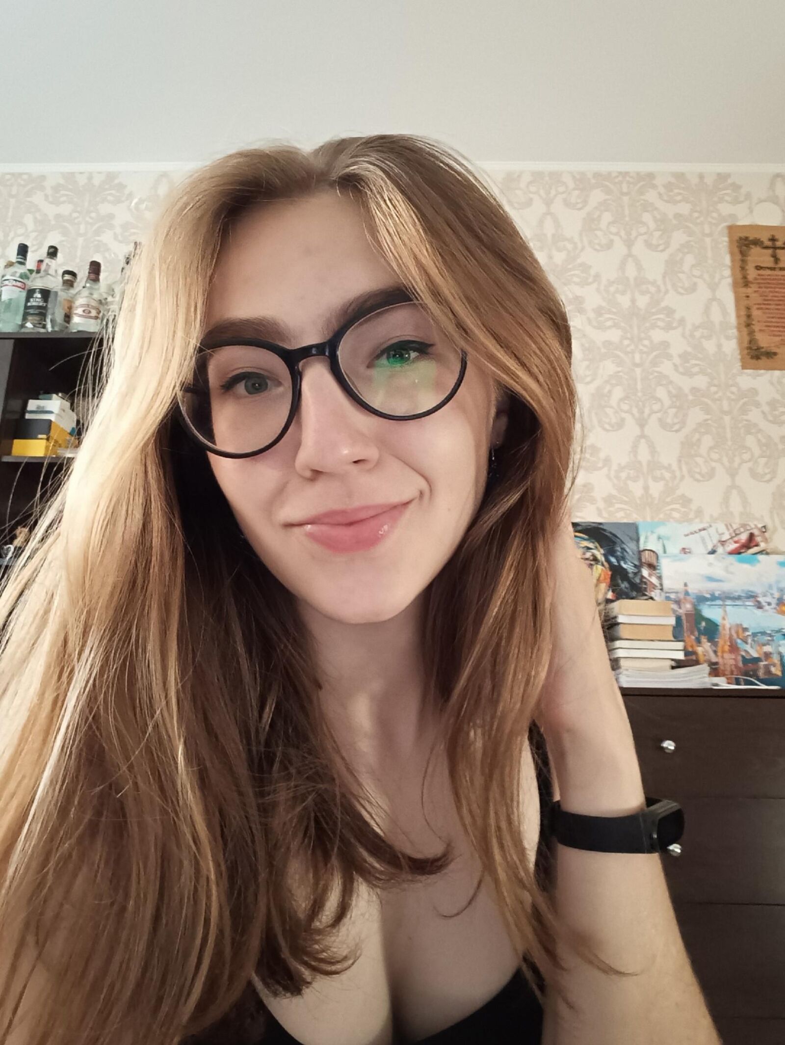 Copines non nues mélangées