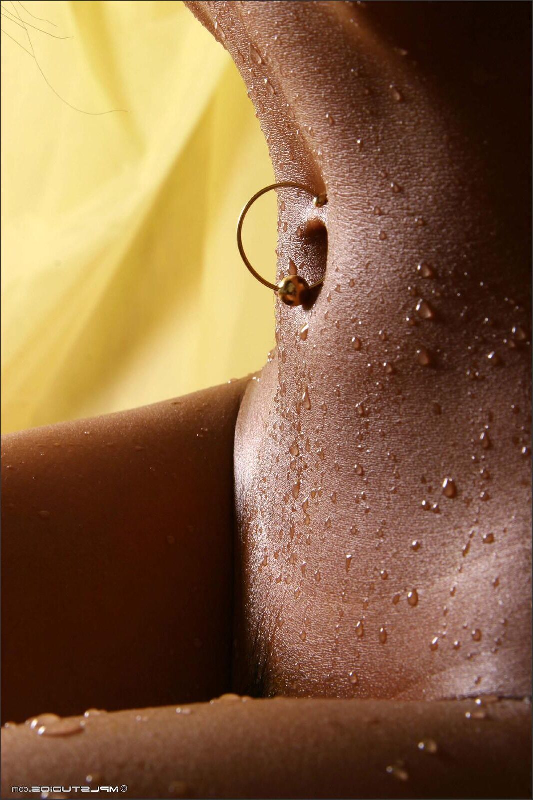 Kamilla / Lydia / Donita nude wet body, piercings