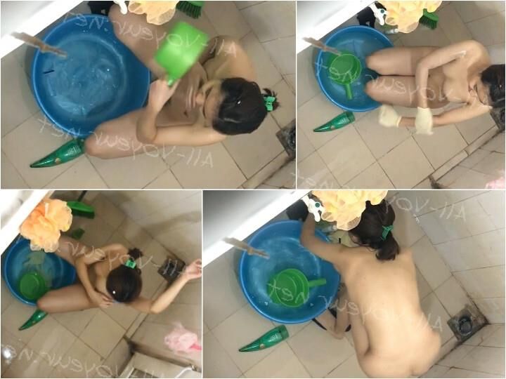 Chinese Dormitory Public Bath Hidden Camera 