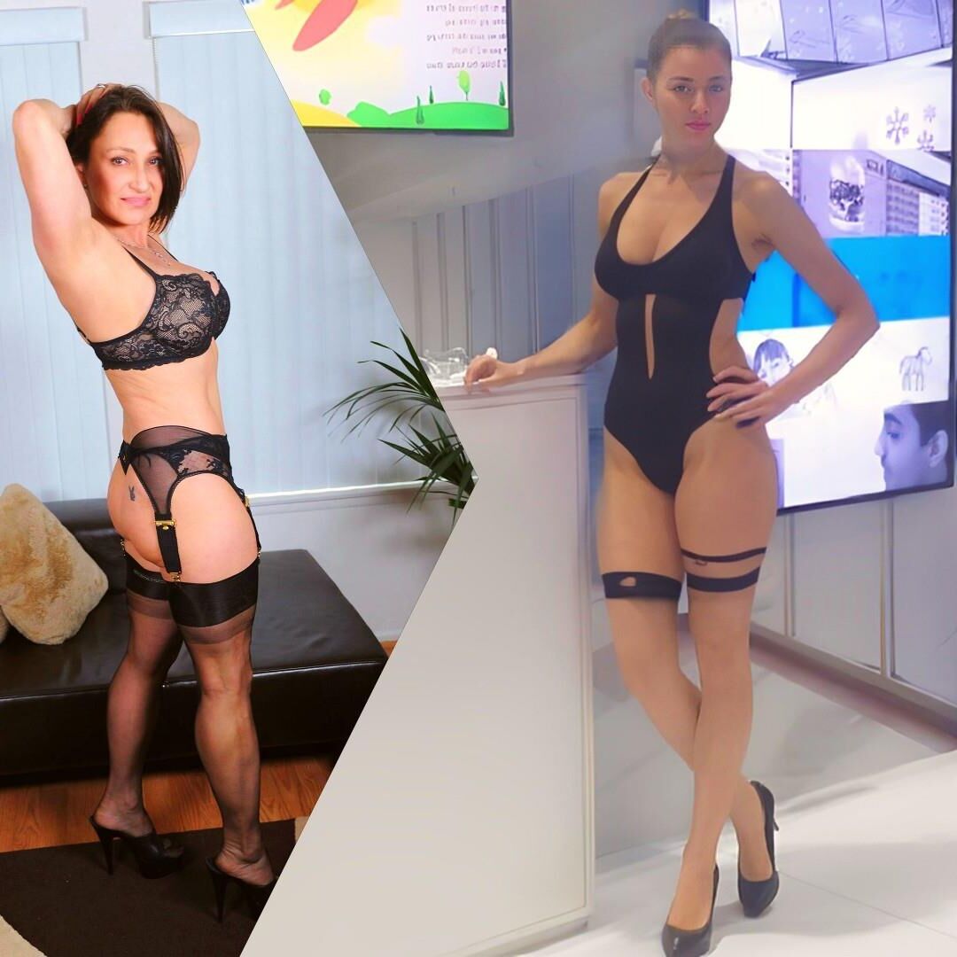 Jillian Foxx and Viktoria Grafkina Mature/Young Lesbian