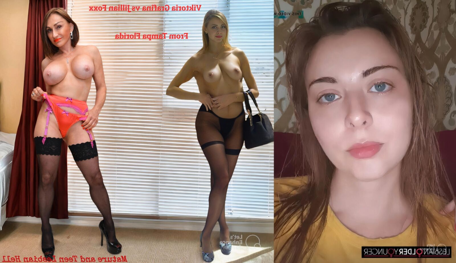 Mature and Teen Lesbian Hell from Tampa FL