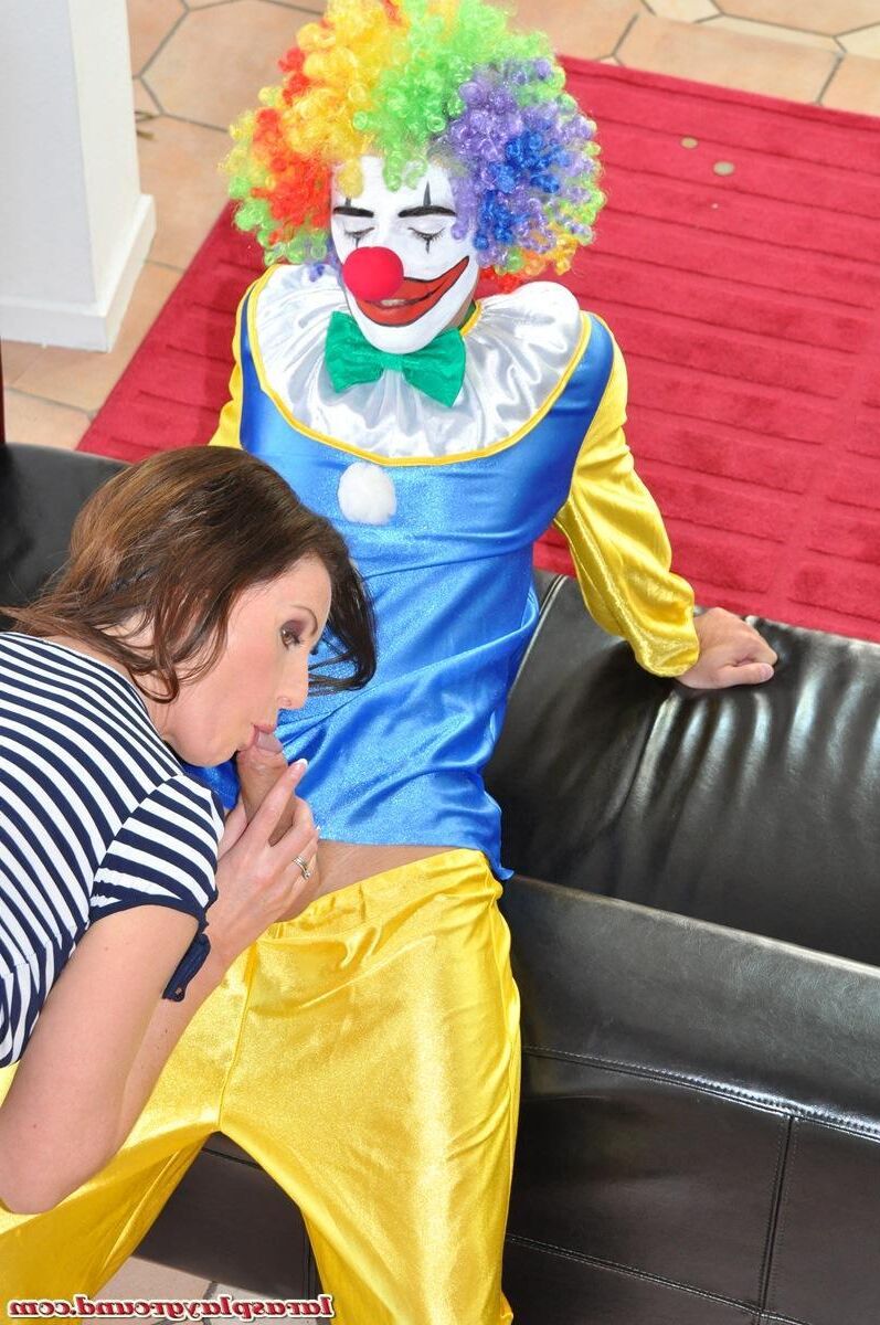 Cosplay para mudar para o palhaço