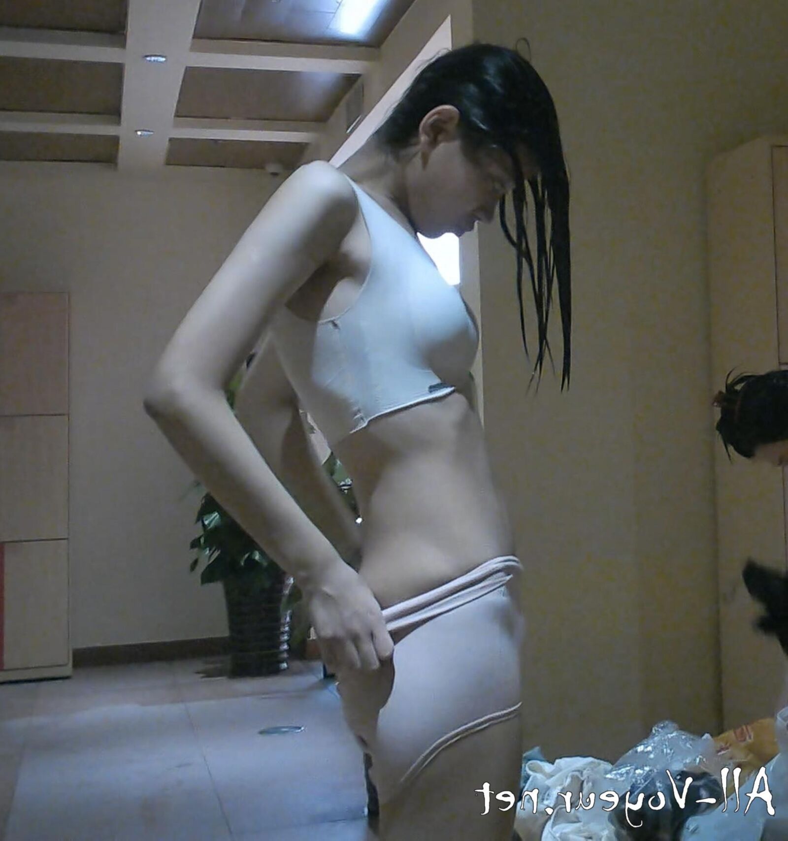 Young Women Taking a Bath and rubbing their tits 