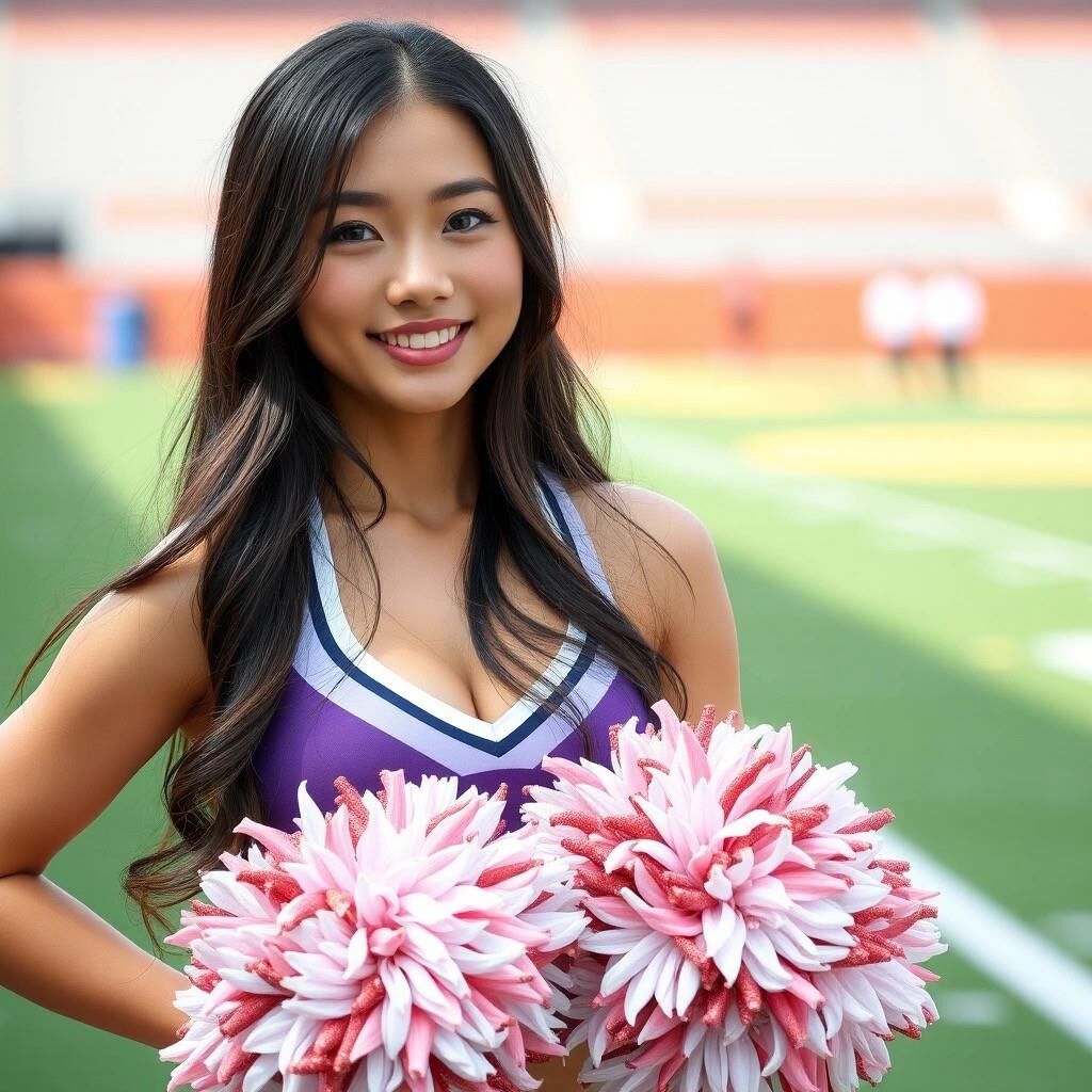 私の創造物はAI日本の女性チアリーダーを生み出しました