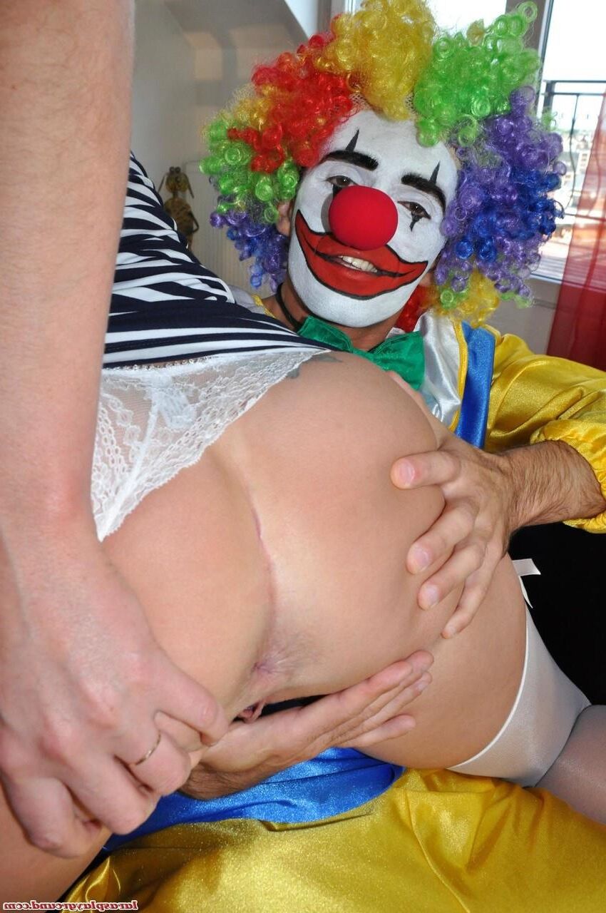 Cosplay para mudar para o palhaço