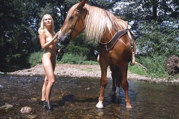 Chicas y caballos