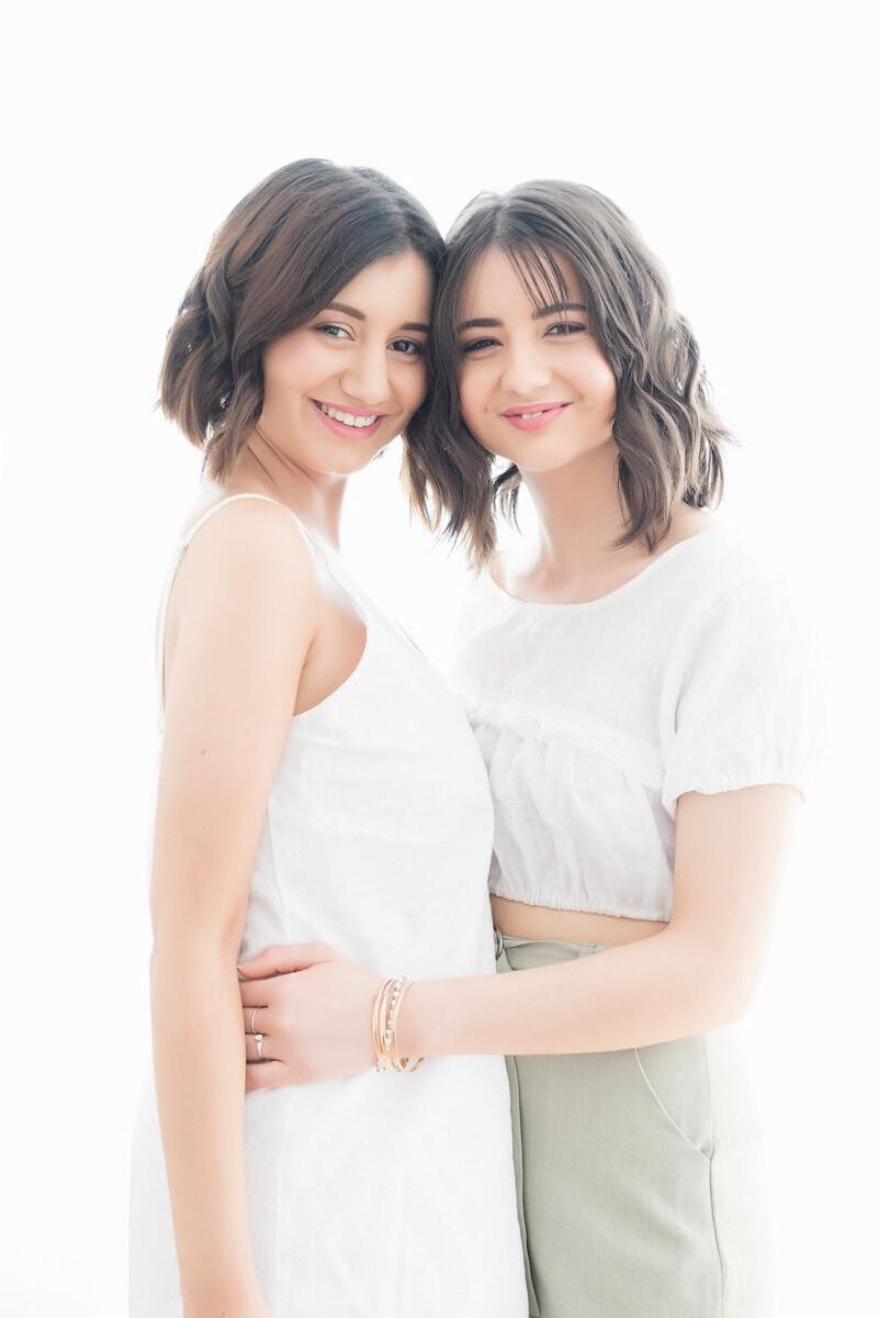 Mi esposa y mis hijas
