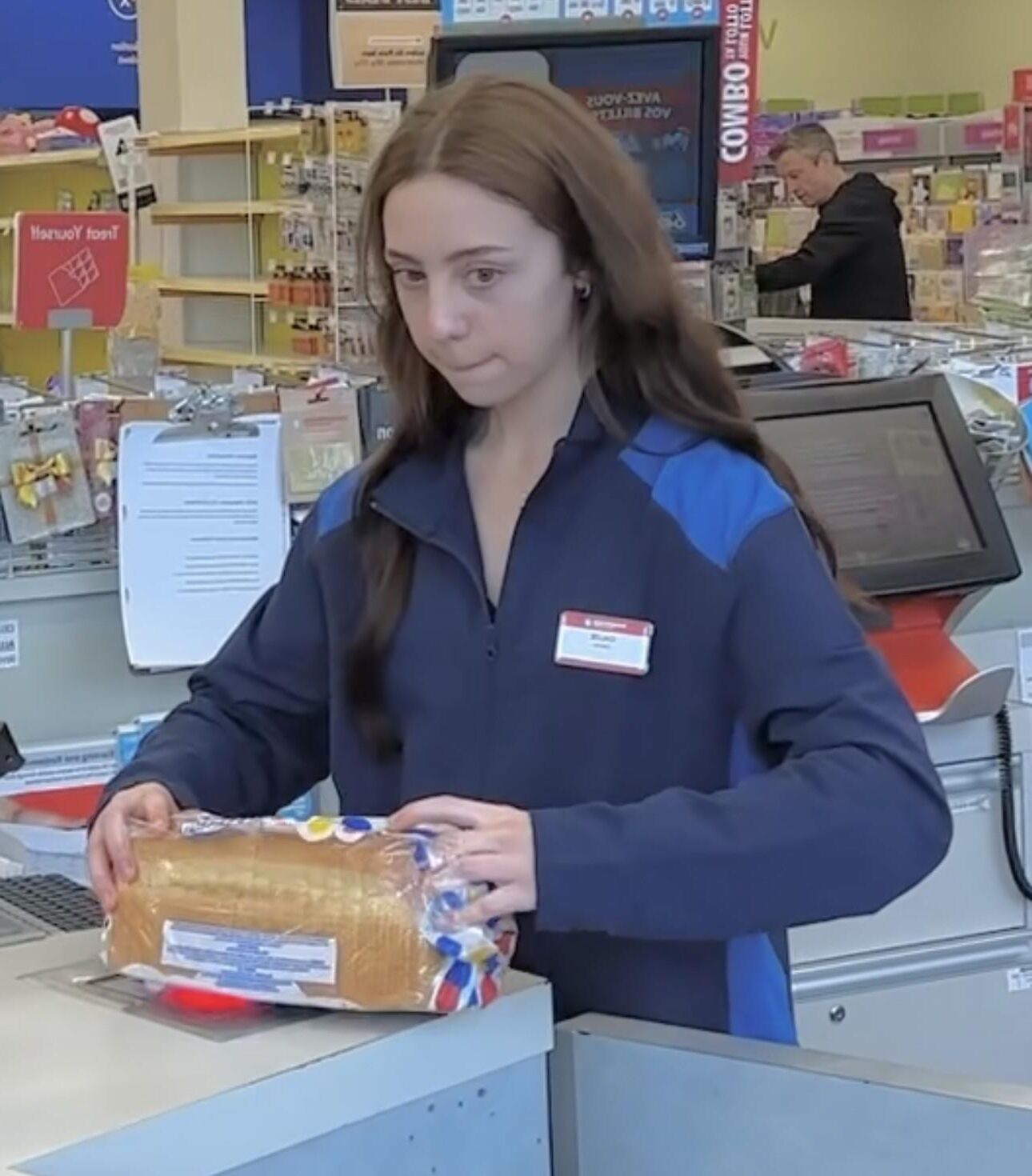 Cashier helper