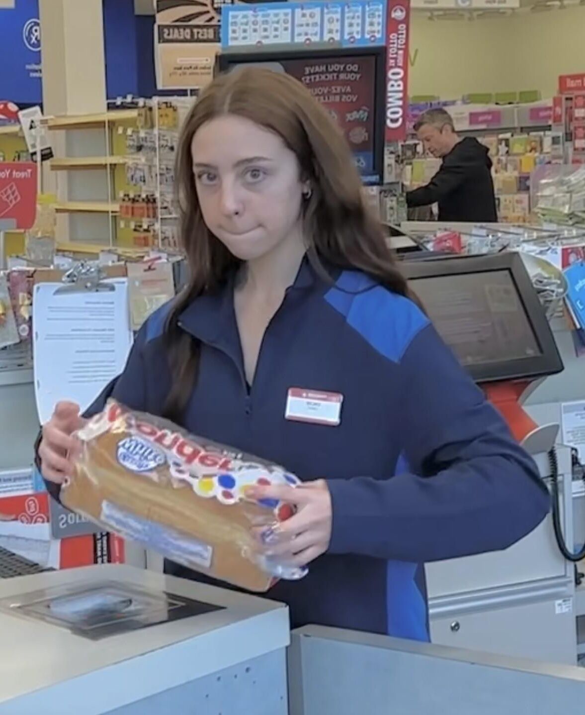 Cashier helper