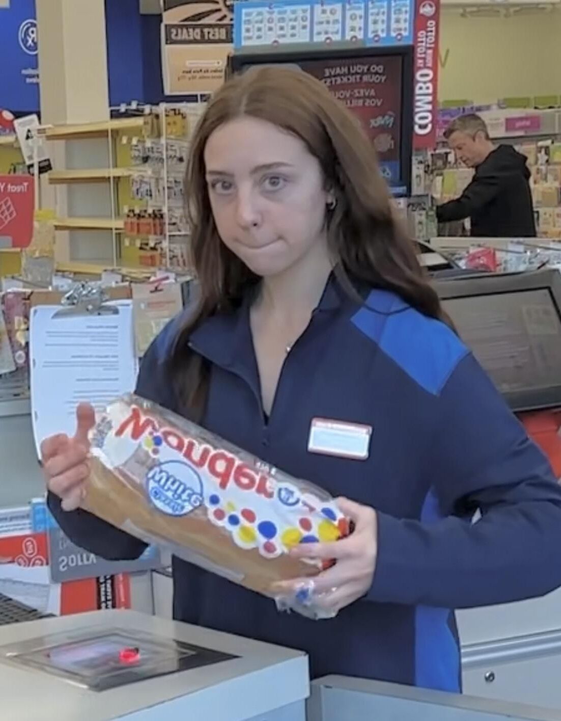 Cashier helper