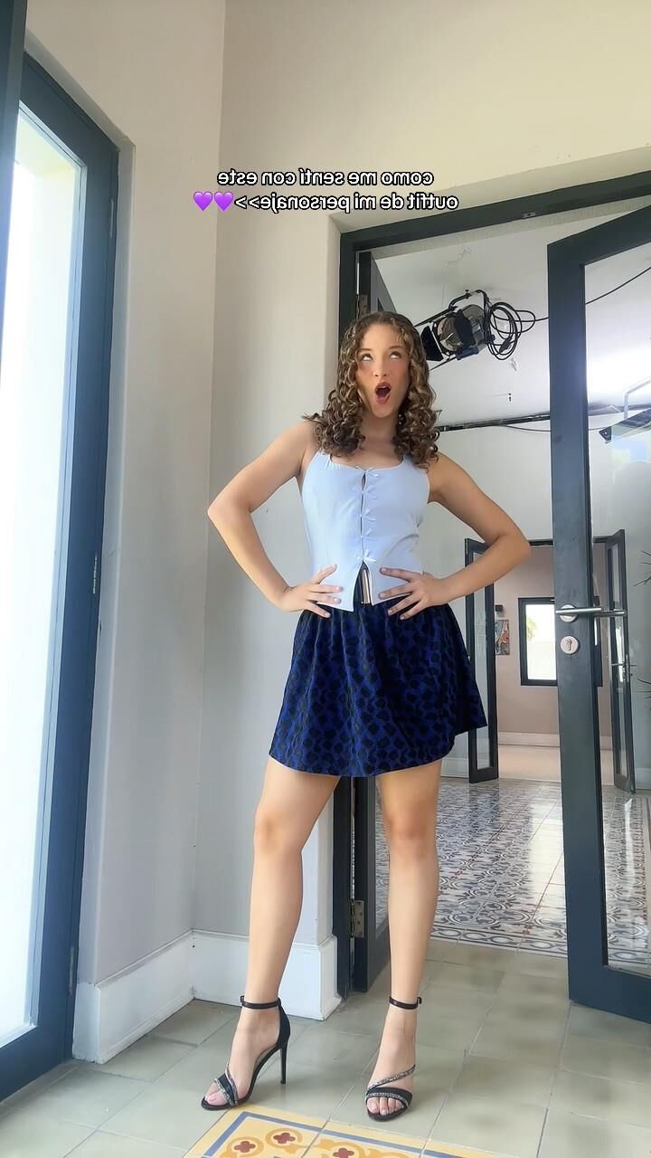Beautiful Latina teen model