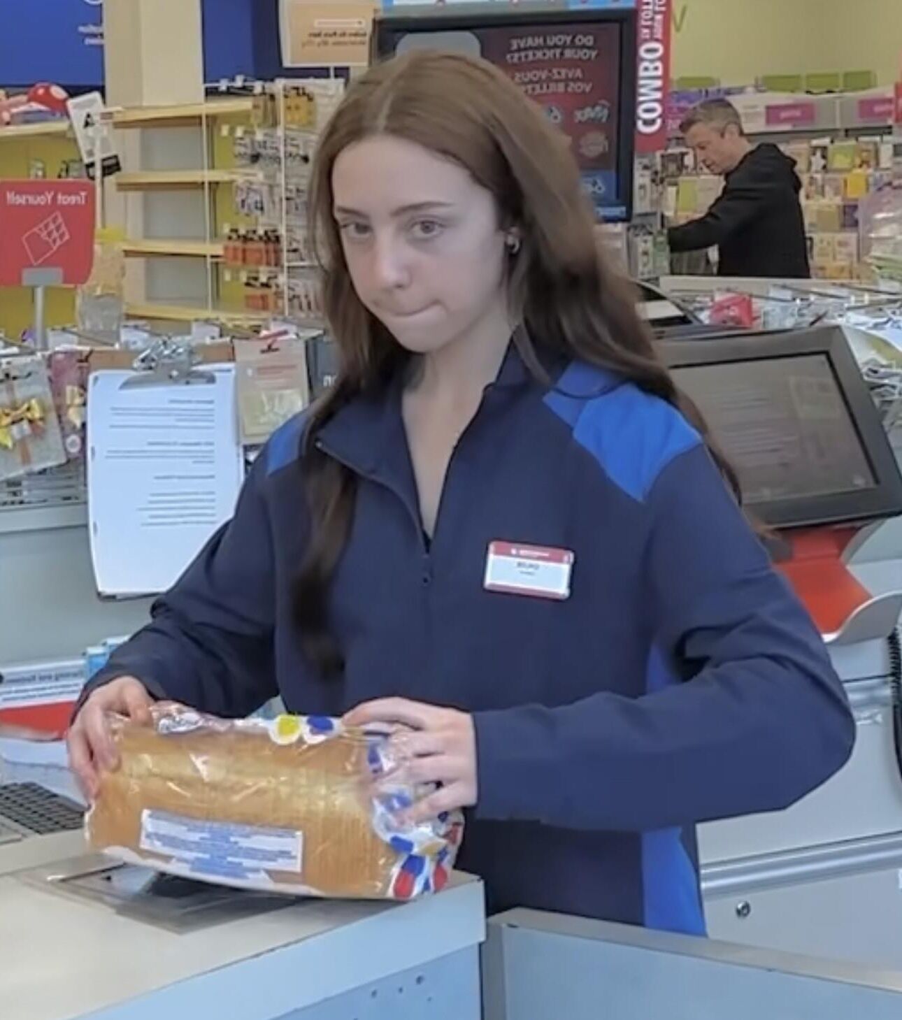 Cashier helper