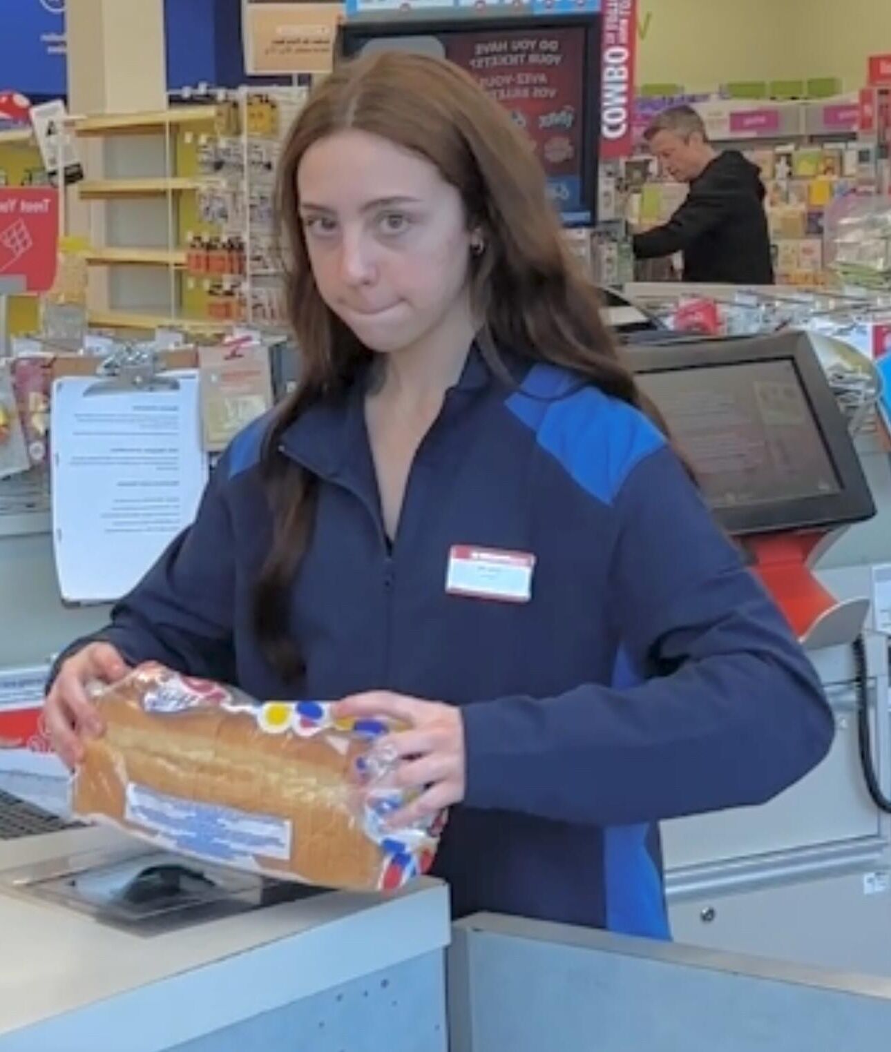 Cashier helper