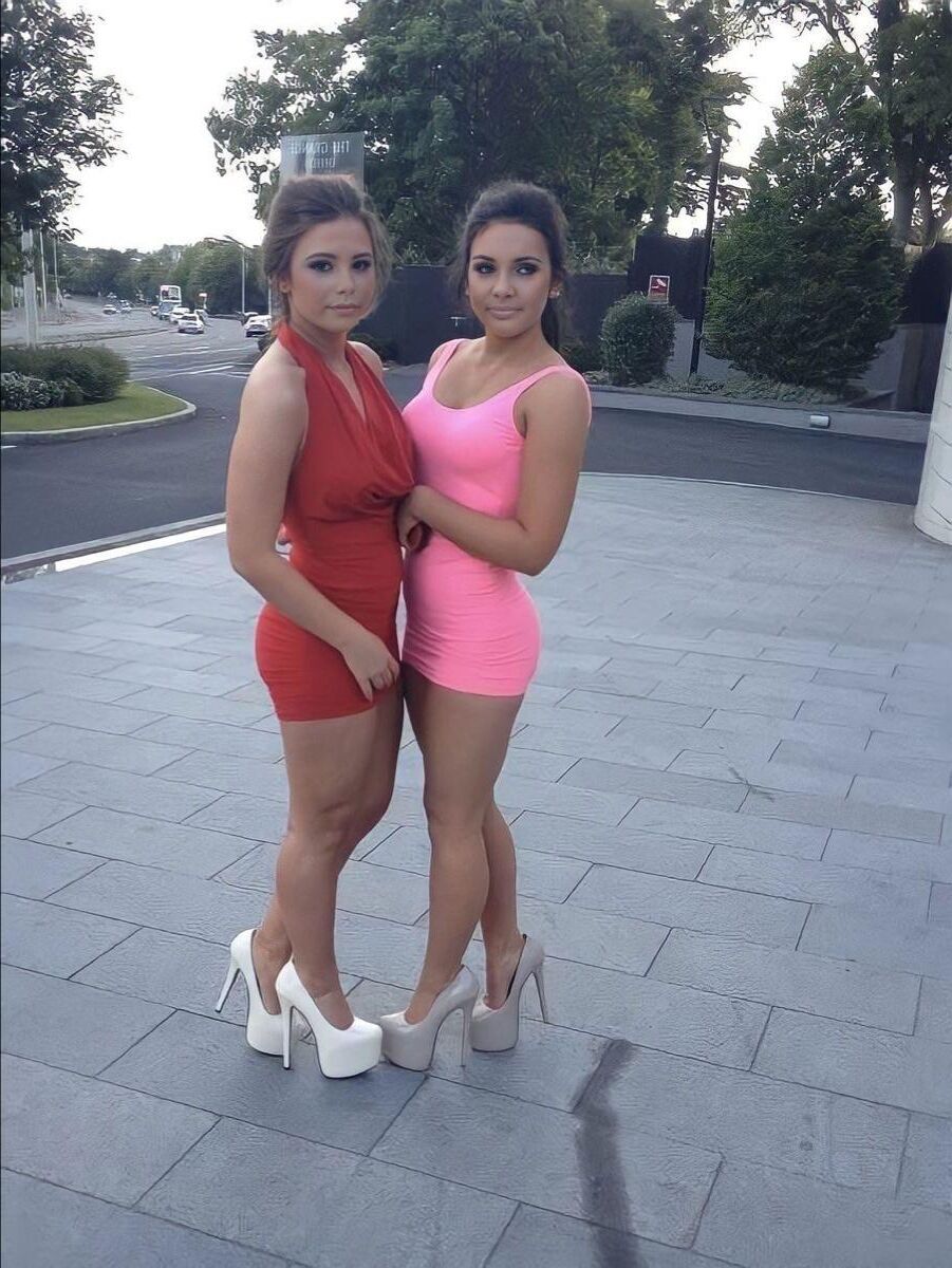 Irish Chav Party TNS en tacones altos