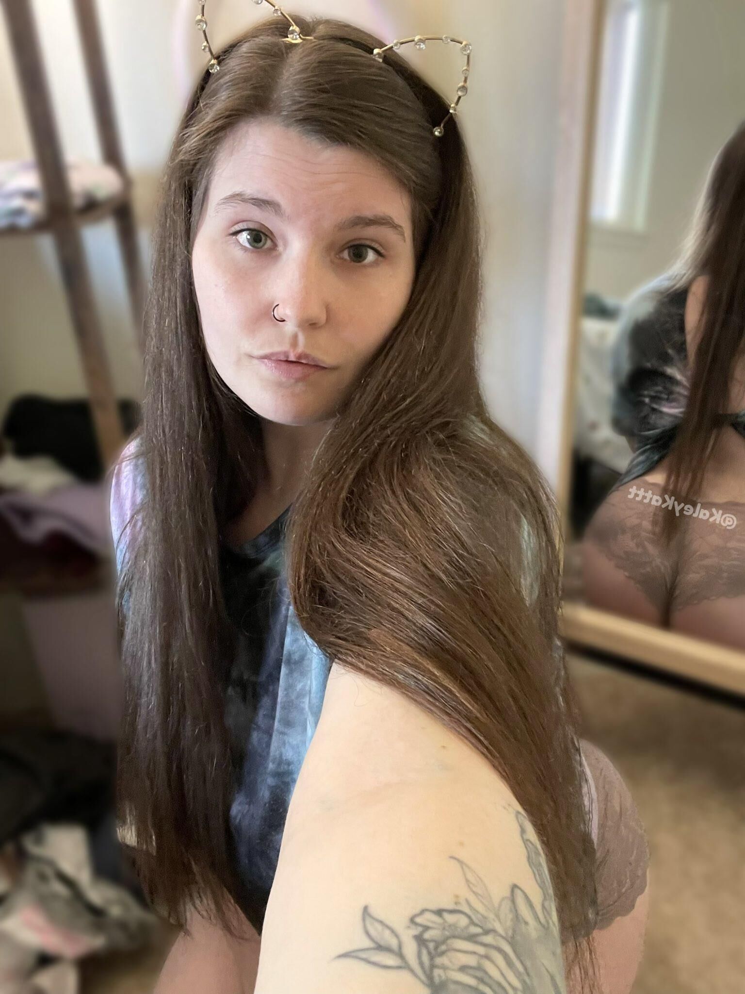 Kaley Big Ass Boobs Beauty Brunette Girl Mixed Hot Shots