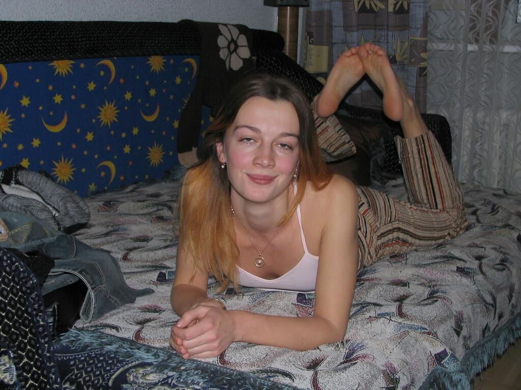 Hermosas chicas pies de Ucrania