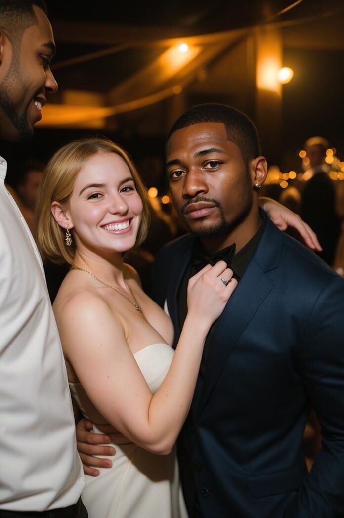 Your girls tits are now black owned