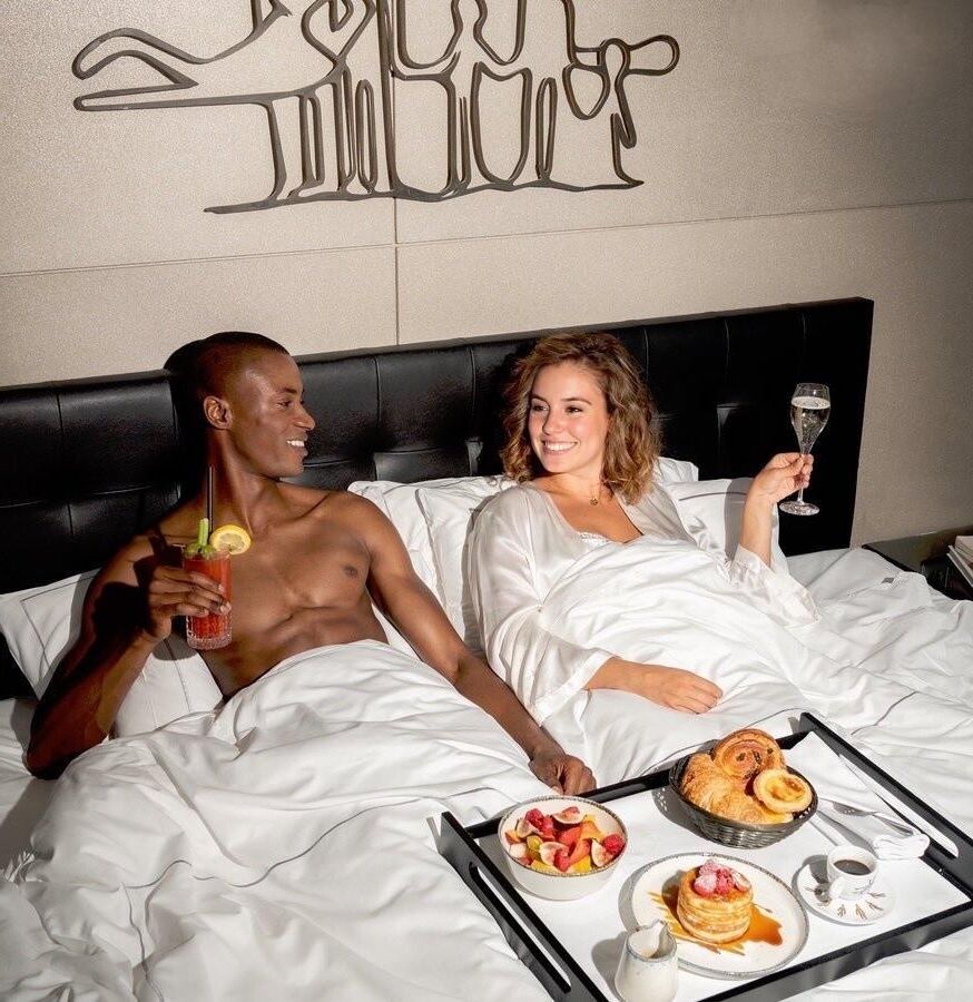 Your girls tits are now black owned