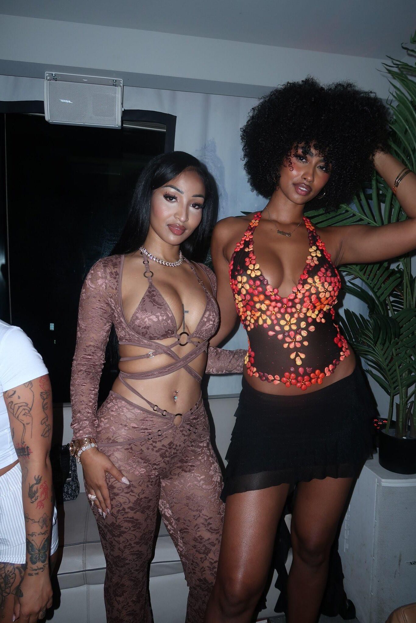 Chicas negras ordenadas