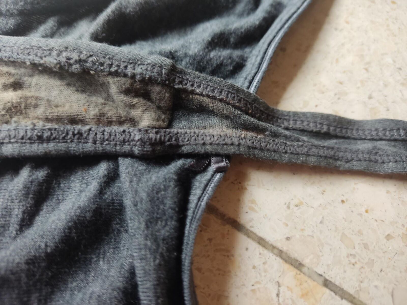 Mila ihr getragener süßer tanga