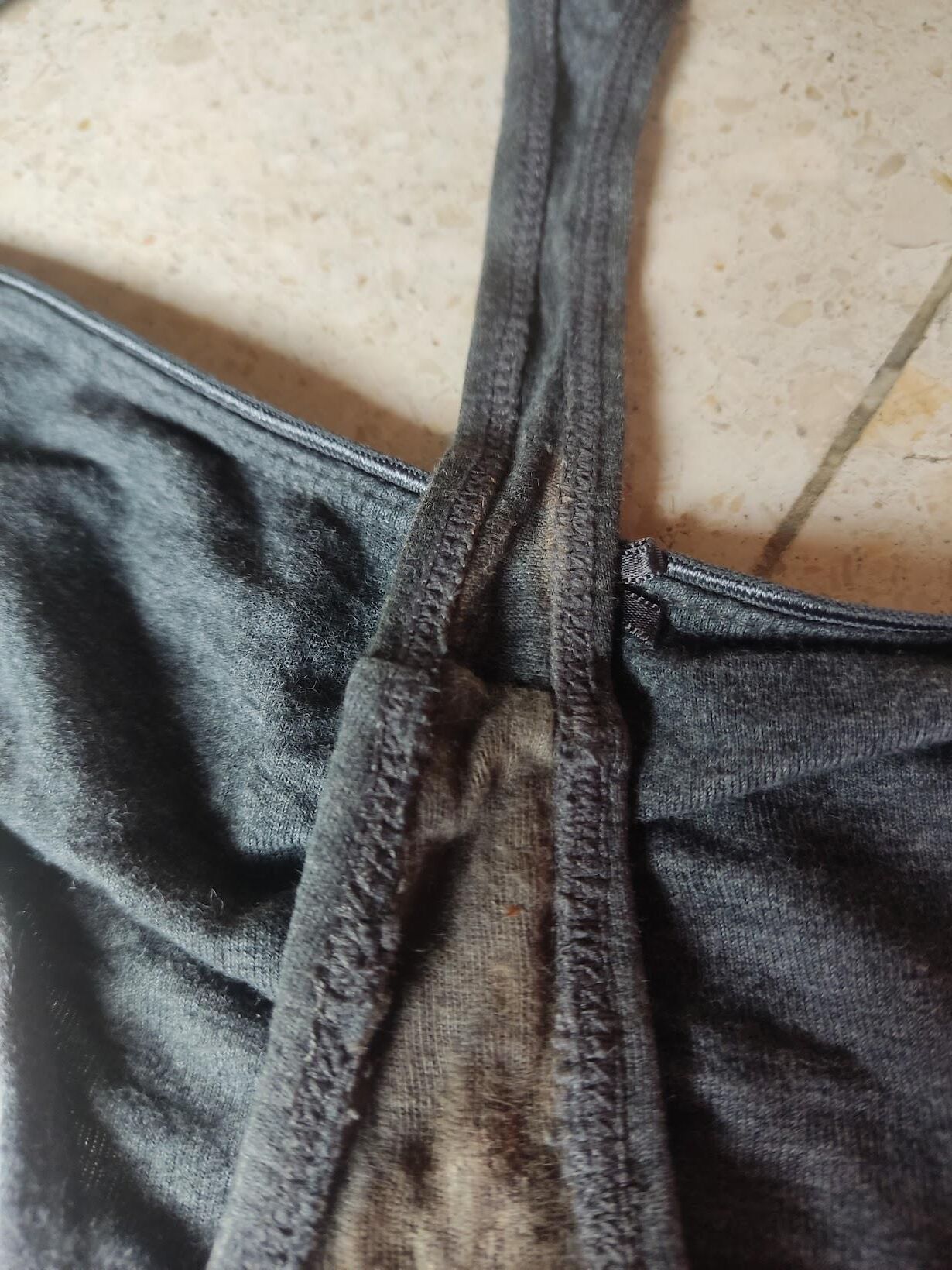 Mila ihr getragener süßer tanga