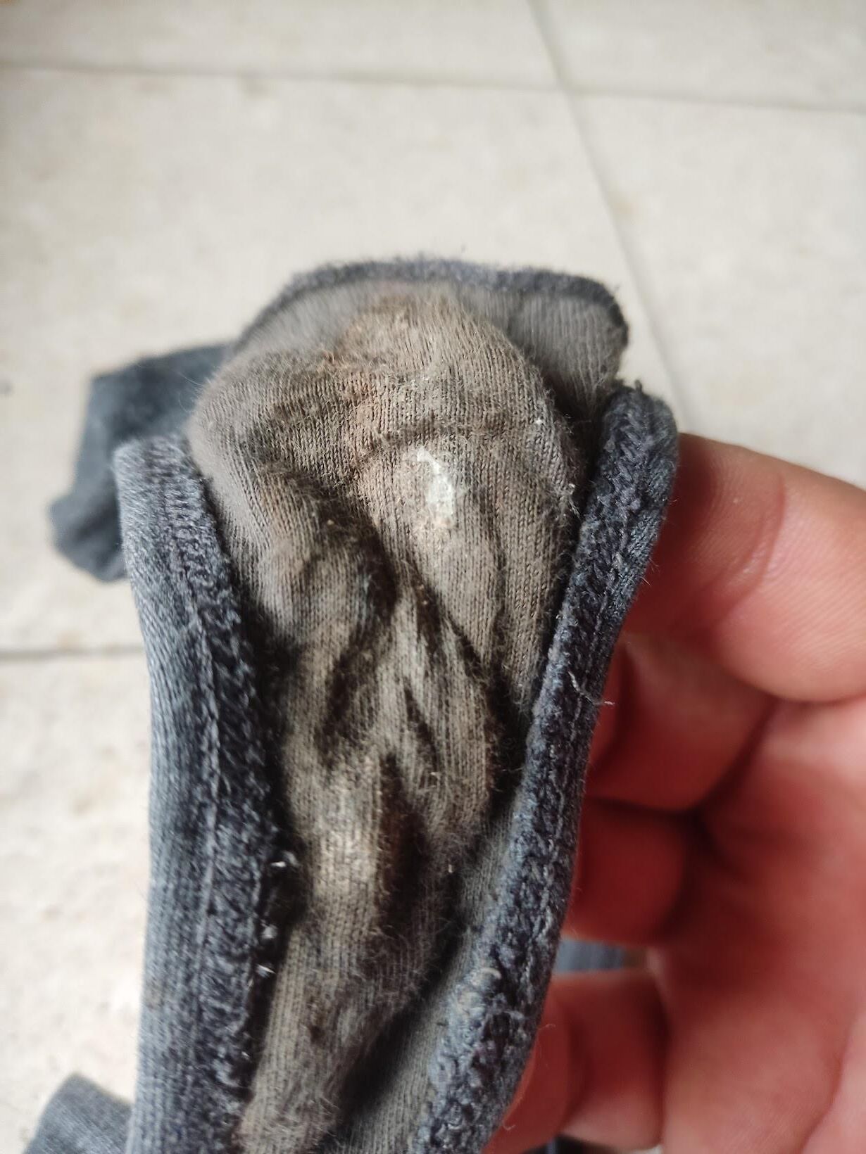 Mila ihr getragener süßer tanga