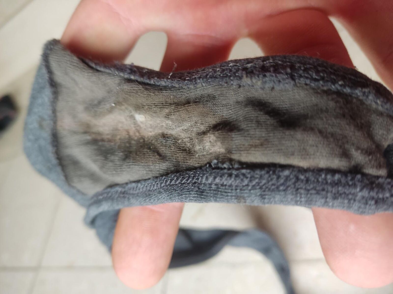 Mila ihr getragener süßer tanga