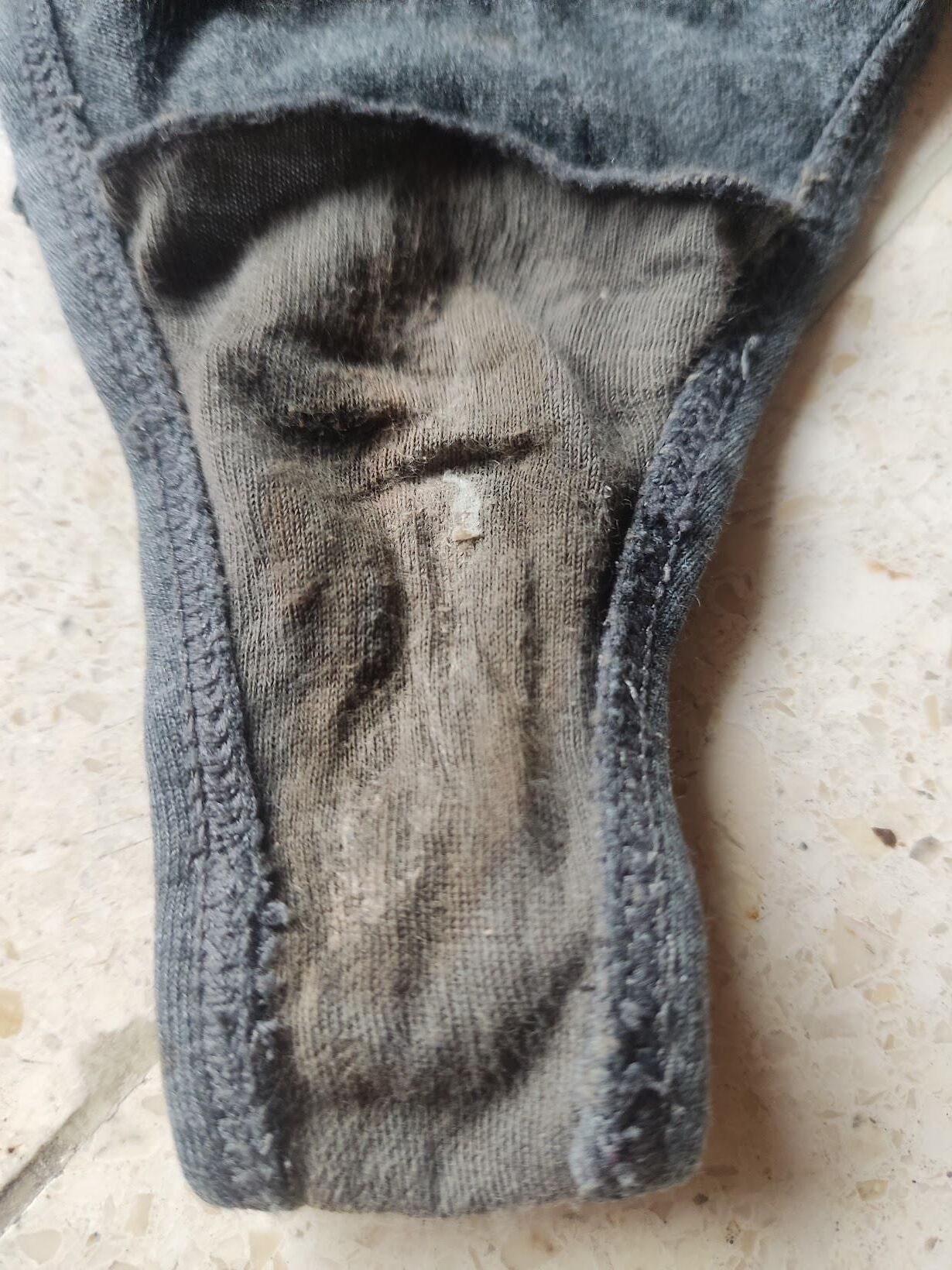 Mila ihr getragener süßer tanga