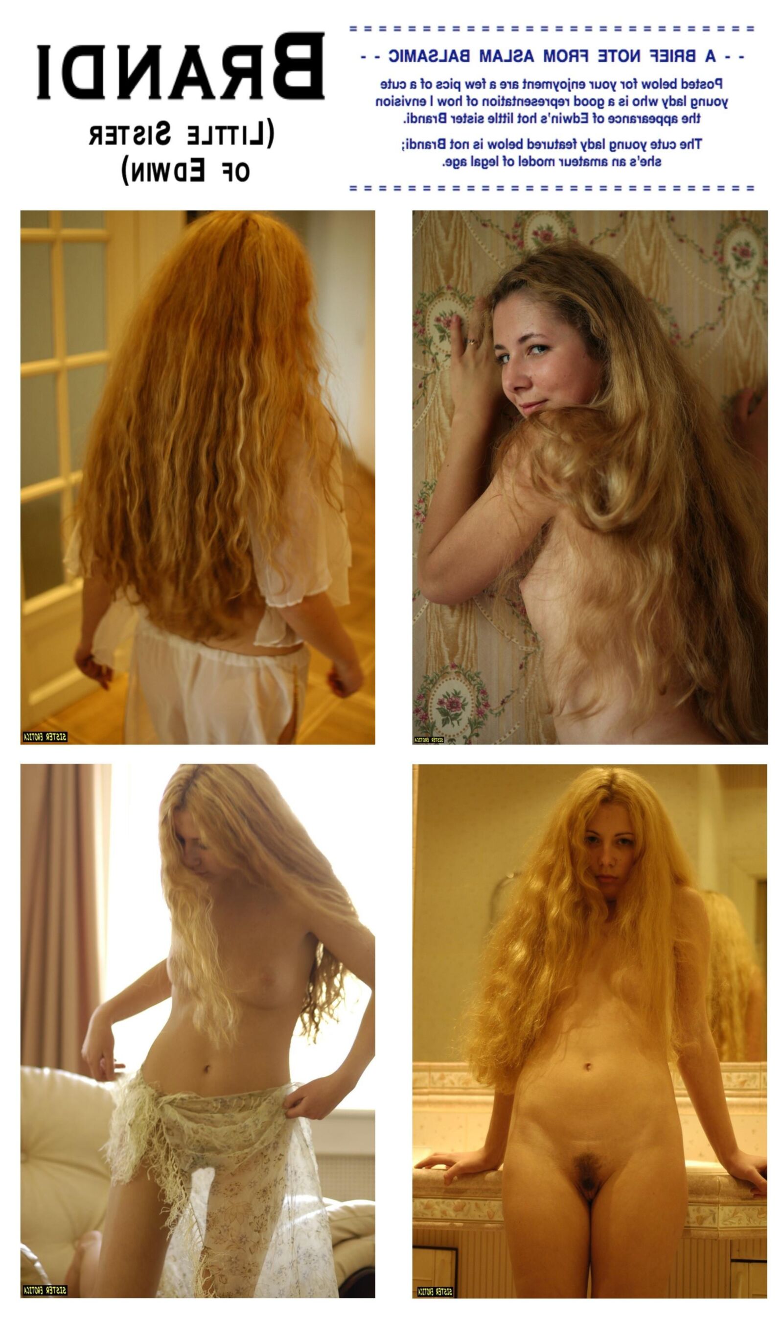 Edwin and Brandi: "Horse Hair Mane Sister"