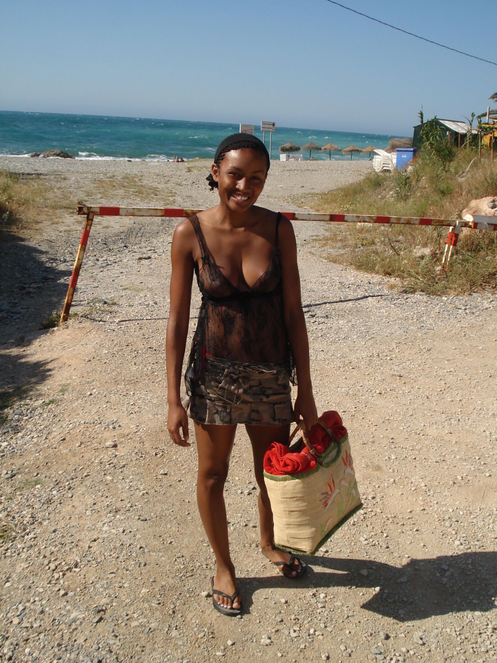 Linda chica negra