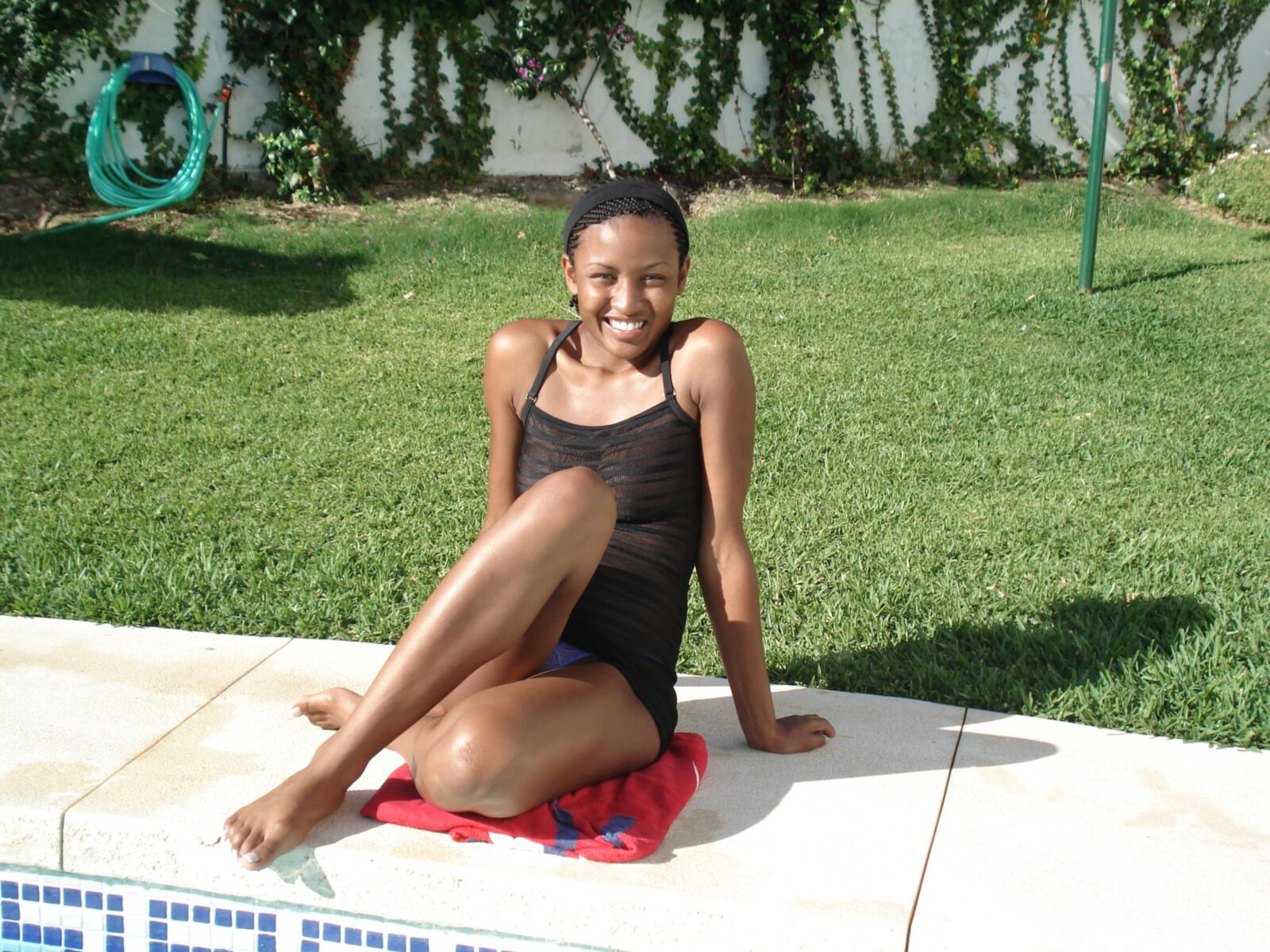 Linda chica negra