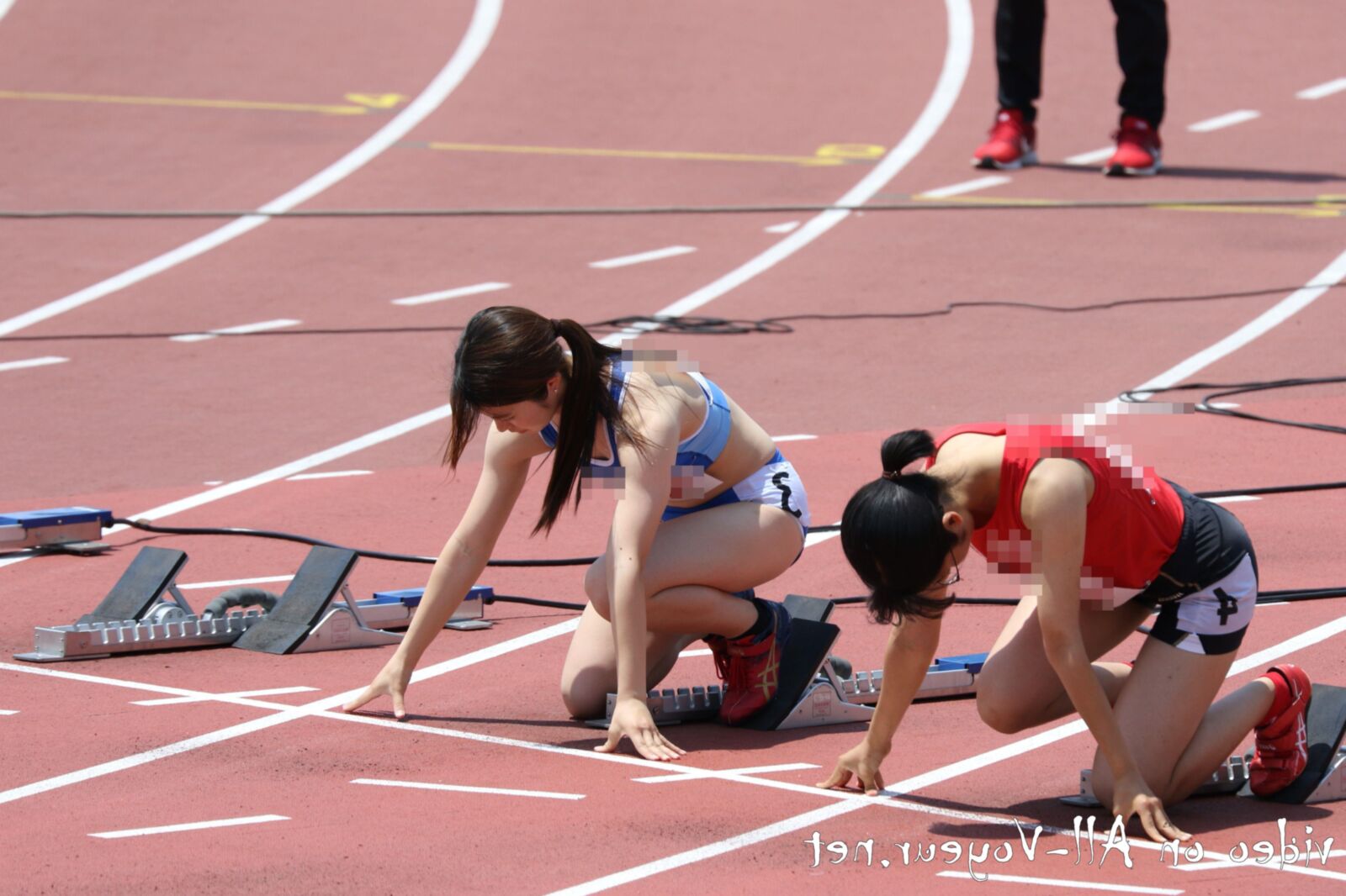 Sexy Asian Athletics Girls Competition 