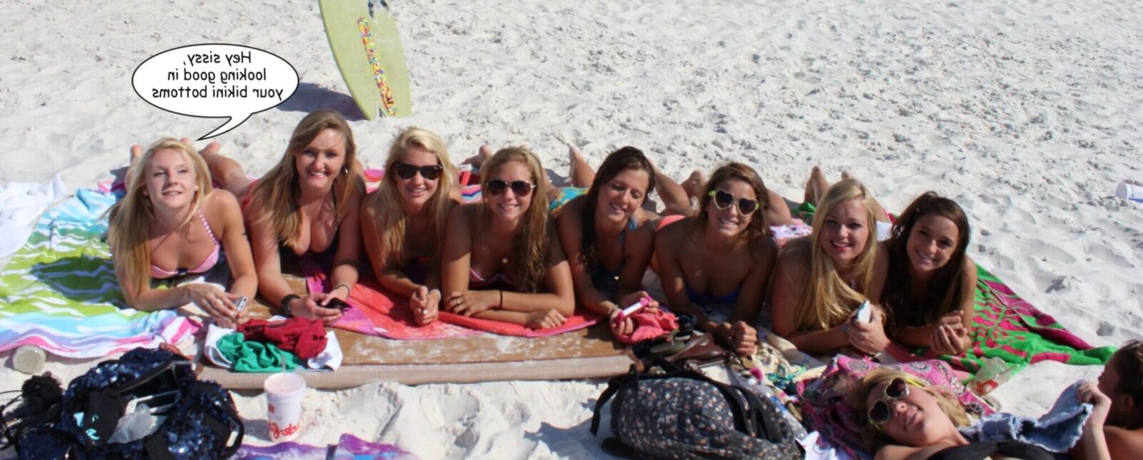 Meninas de praia