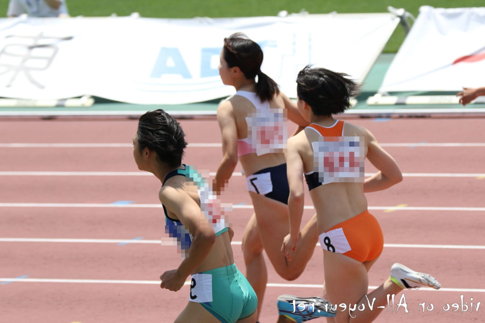 Sexy Asian Athletics Girls Competition 