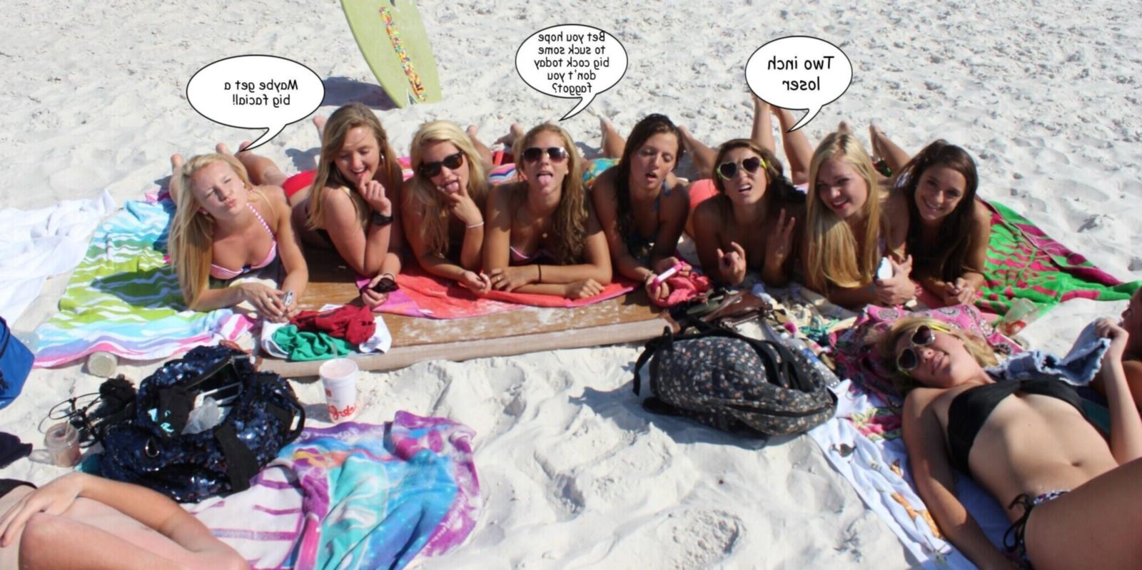 Meninas de praia